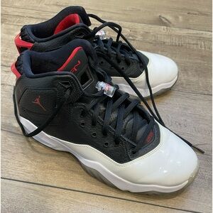 Nike Air Jordan Black and White Kids Shoes